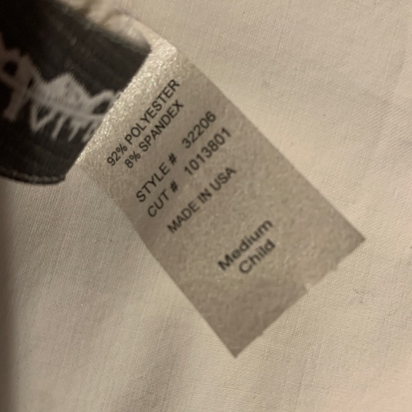 Maneca Active wear Funky Diva White Sequins Halloween Costume - Child Med - Picture 9 of 9